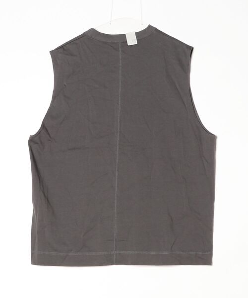 「N.HOOLYWOOD UNDER SUMMIT WEAR」 ノースリーブトップス 36 チャコール メンズ_画像2