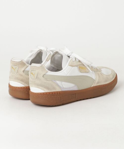 「PUMA」 ローカットスニーカー 25cm ベージュ レディース_画像2