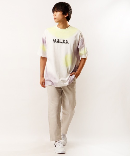 「MISHKA」 半袖Tシャツ X-LARGE オフホワイト メンズ_画像5