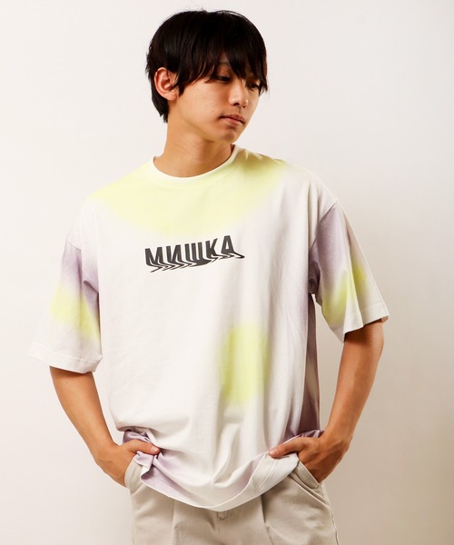 「MISHKA」 半袖Tシャツ X-LARGE オフホワイト メンズ_画像7