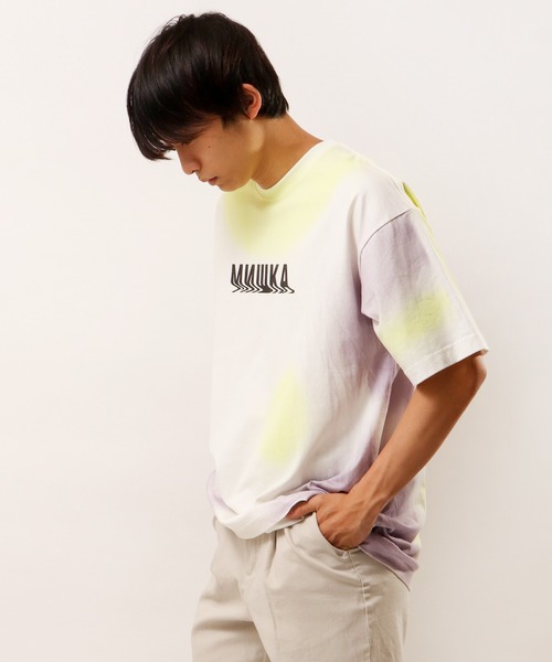 「MISHKA」 半袖Tシャツ X-LARGE オフホワイト メンズ_画像9