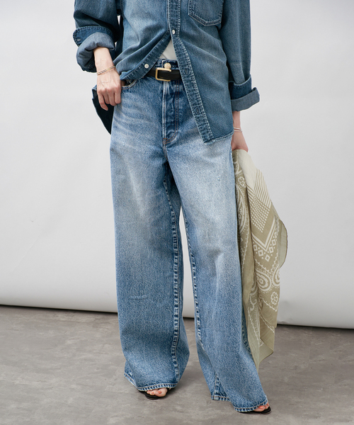 NEEDBY heritage（ニードバイヘリテージ） ワイドパンツ ジーンズ