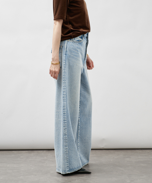 NEEDBY heritage（ニードバイヘリテージ） ワイドパンツ ジーンズ