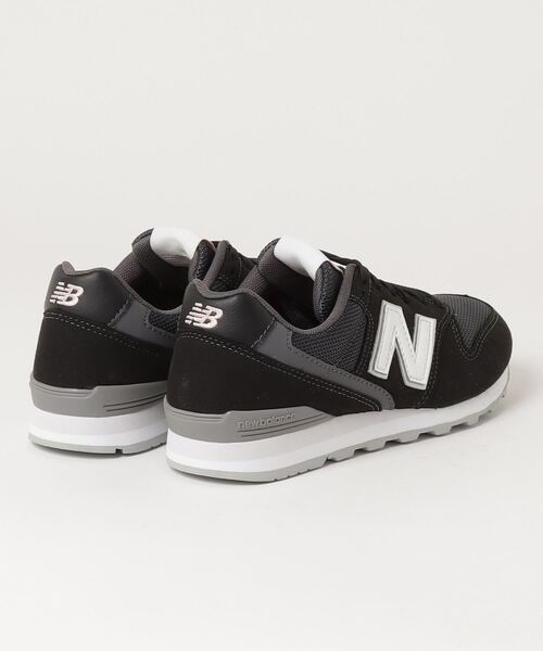 「New Balance」 ローカットスニーカー 24.0cm ブラック レディース_画像2