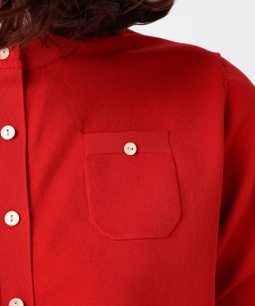 CABaN（キャバン） カーディガン S レッド レディース : ZOZOTOWN