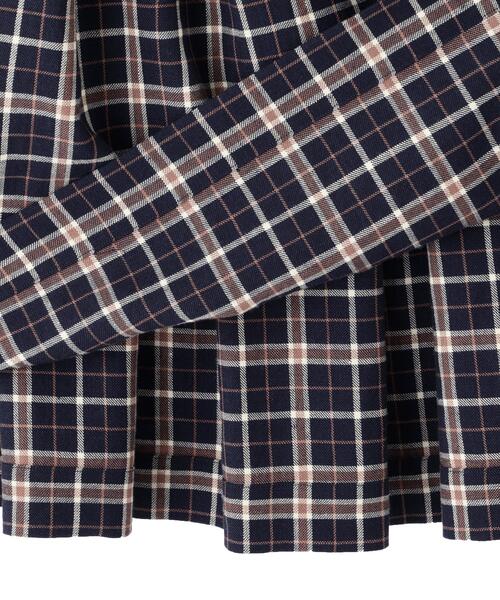 MARGARET HOWELL（マーガレットハウエル） スカート WOOL LINEN CHECK