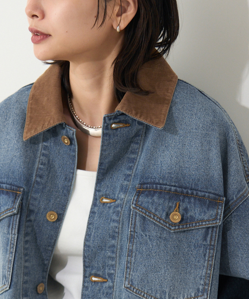 未使用 ジャーナルスタンダード 10OZソフトデニム Gジャン ジャケット JOURNAL STANDARD（ジャーナルスタンダード） デニムジャケット g