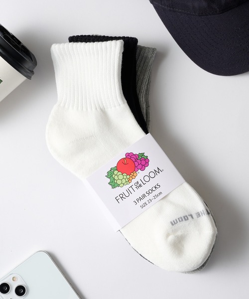 FRUIT OF THE LOOM（フルーツオブザルーム） 靴下 「FRUIT OF THE LOOM