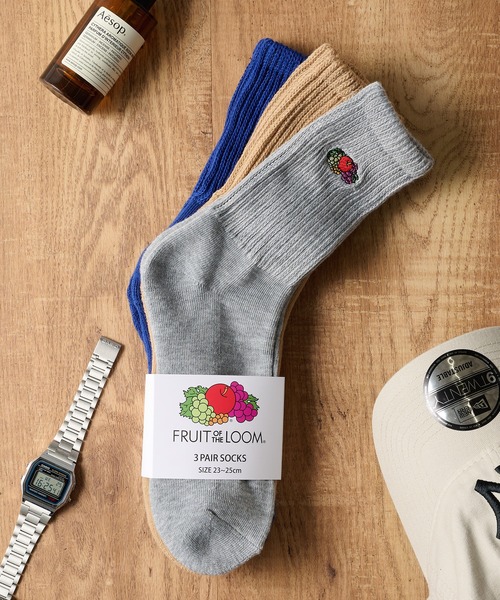 FRUIT OF THE LOOM（フルーツオブザルーム） 靴下 「FRUIT OF THE LOOM