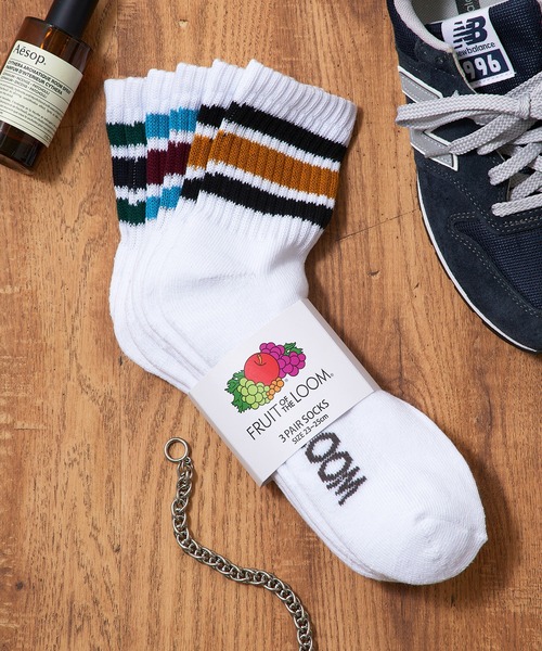 FRUIT OF THE LOOM（フルーツオブザルーム） 靴下 「FRUIT OF THE LOOM