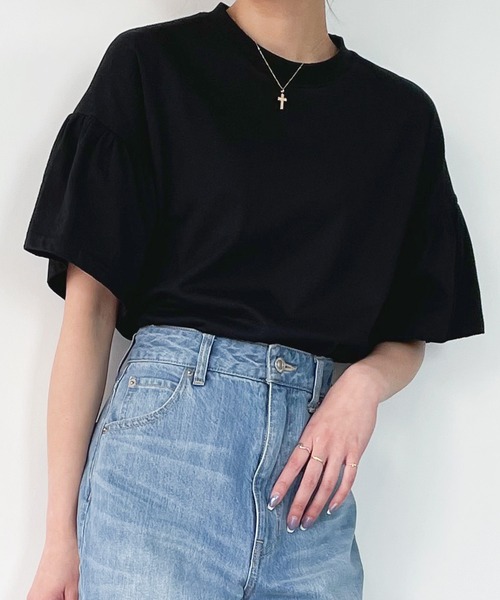 Tシャツ Tシャツ フレアスリーブカットソー Zozotown Paypayモール店 通販 Paypayモール