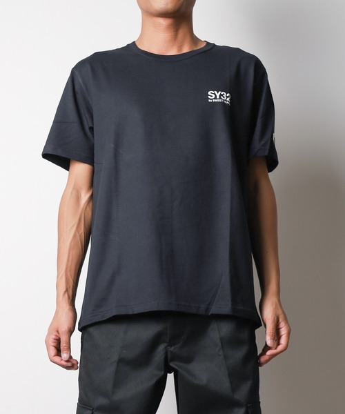 SY32 by SWEET YEARS tシャツ /SY32 YEARS/BOX LOGO BACK PRINT