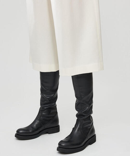 トゥモローランド パンツスーツとインナー計3点セット　オフホワイト ホワイトフランネル キュロットパンツ｜トゥモローランド 公式通販