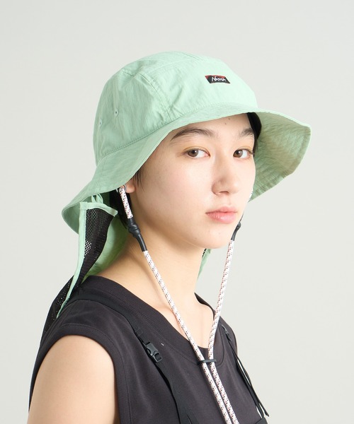 NANGA（ナンガ） 帽子 ハット メンズ NYLON TUSSER SUNSHADE HAT