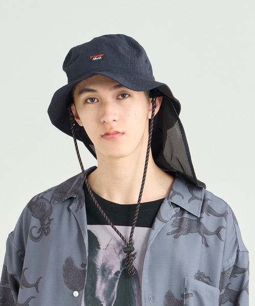 NANGA（ナンガ） 帽子 ハット メンズ NYLON TUSSER SUNSHADE HAT
