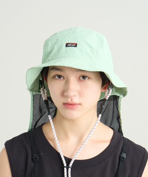 NANGA（ナンガ） 帽子 ハット メンズ NYLON TUSSER SUNSHADE HAT