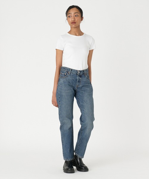 リーバイス　501(R) 90's DARK INDIGO ストレートデニム Levi's リーバイス レディース 501 ストレート ストレートデニム