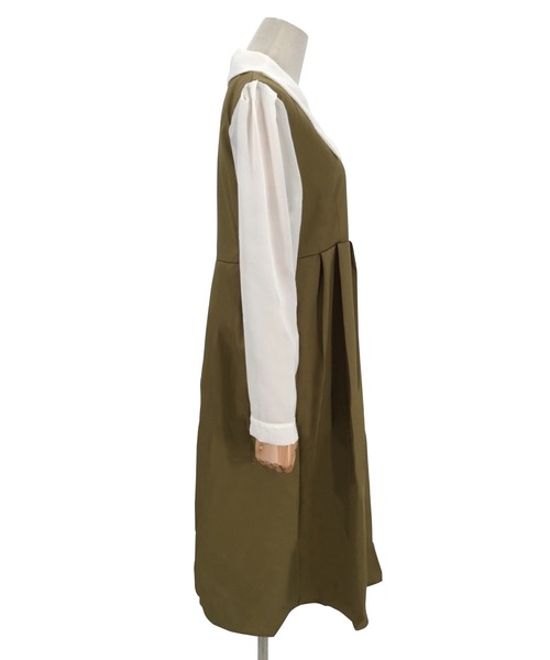 ハーフZIPフードワンピース - LASUD - LASUD｜YAMADAYA STORE