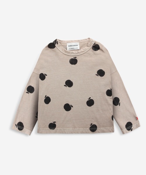 [ぼぼ]子供服セット BOBO CHOSES tシャツ Poma allover long sleeve T-shirt キッズ
