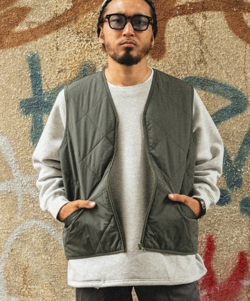 BIG MIKE（ビッグマイク） ベスト ジレ ビッグマイク/ キルティング