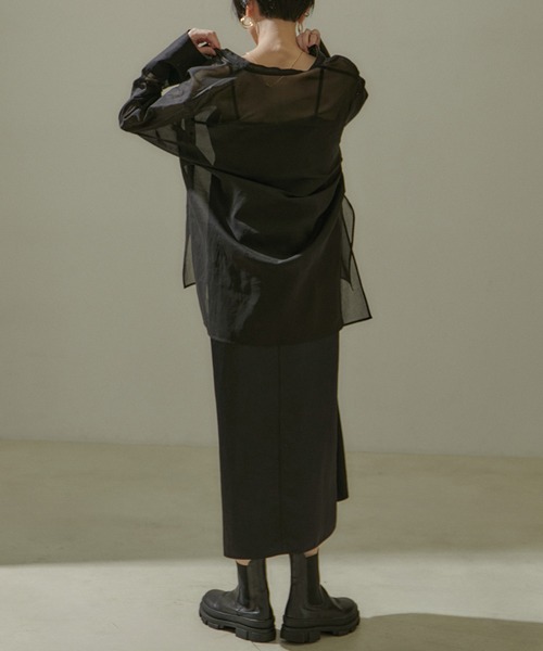 SALON adam et rope' ワンピース キャミワンピース「洗える