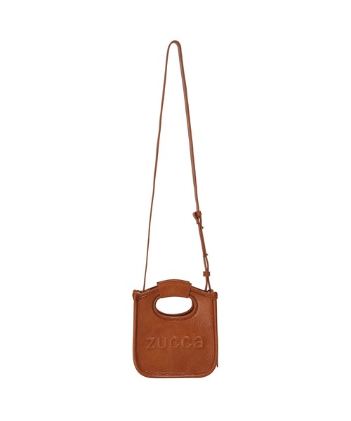 シュリンクBAG / バッグ / ズッカZUCCa ブラウン茶色合皮 シュリンクBAG / バッグ / ズッカZUCCa ブラウン茶色合皮