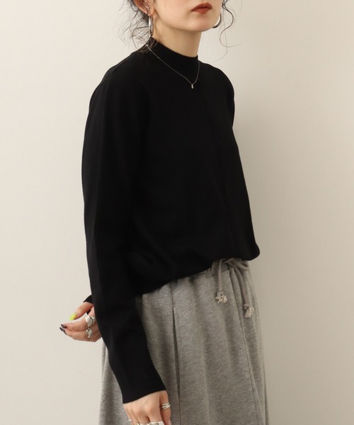 ニット セーター chiaro ハイネックニット レディース chiaro ニット セーター ハイネックニット レディース