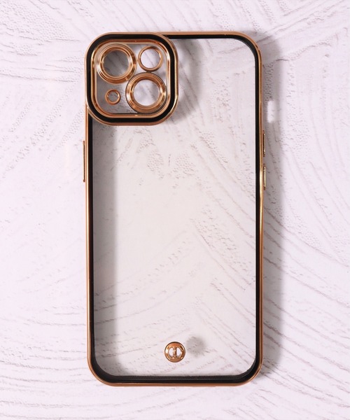 iPhone15Proケース Oval D Clear ゴールド – MiraiSell