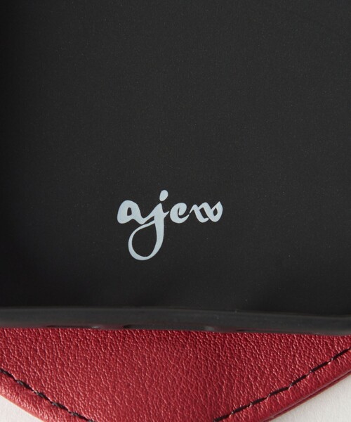 ＜ajew＞dress HEART チェーン ストラップ iPhone15ケース ajew＞dress HEART チェーン ストラップ iPhone15Proケース