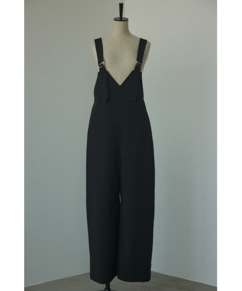 BLACK BY MOUSSY オールインワン v neck all in one(Vネック