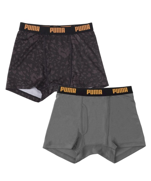 PUMA ボクサーパンツ プーマ 子供用 前開き 2枚セットブランド