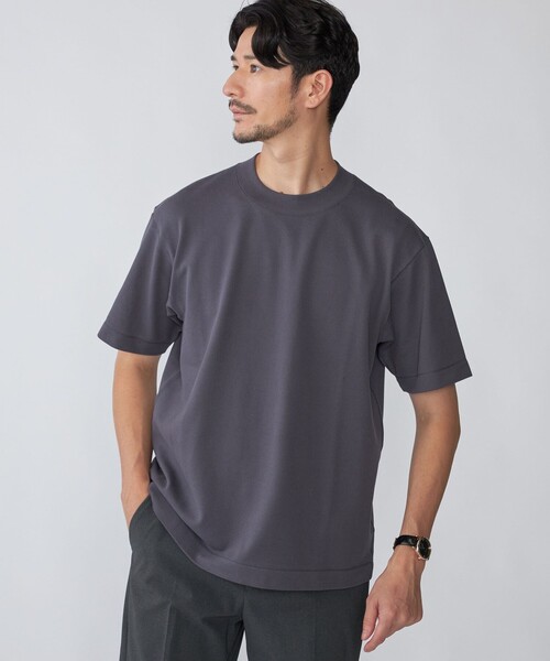 SHIPS: カノコ コンフォート ネック Tシャツ SHIPS tシャツ SHIPS: カノコ コンフォート ネック Tシャツ