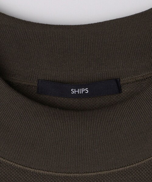 SHIPS: カノコ コンフォート ネック Tシャツ SHIPS tシャツ SHIPS: カノコ コンフォート ネック Tシャツ
