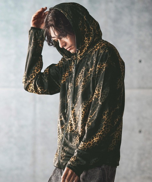 GLIMCLAP uvカット ラッシュガード mpa3472- Rash guard-leopard
