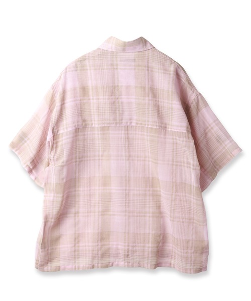 の*え様 JieDa CHECK OVER SHT/シャツ JieDa（ジエダ） シャツ CHECK SHIRT S/S メンズ レディース