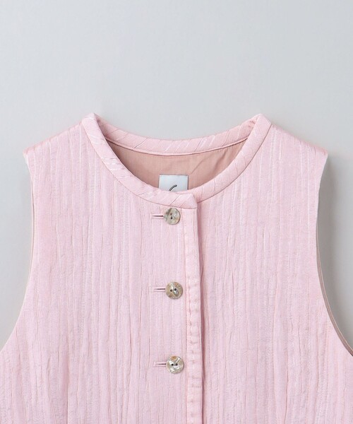 美品！【6(ROKU)】フクレ ベスト / 38 ベスト 「6(ROKU)」フクレ ベスト レディース 6(ROKU) ベスト