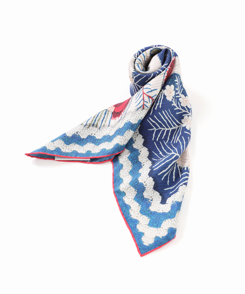 ALOEUW シルクスカーフ IENA LA BOUCLE スカーフ バンダナ pierre-louis mascia 67*67