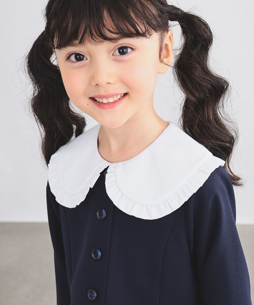 B：MING by BEAMS ワンピース 「セレモニー・フォーマル」BIG襟