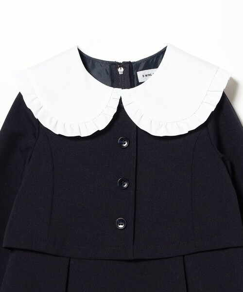 B:MING by BEAMS フォーマル セットアップ ワンピース 110 B：MING by BEAMS ワンピース 「セレモニー・フォーマル」BIG襟