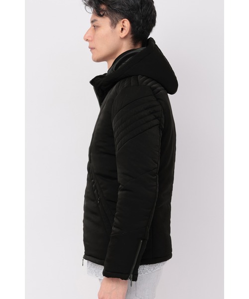 TORNADO MART ブルゾン アウター ZERO by MART∴ピーチサテン中綿  