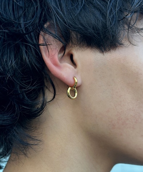 whoseA ピアス 「silver925」Circle Pieace/ サークル