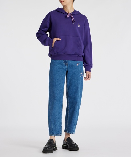 PS Paul Smith パーカー ウィメンズ ゼブラワッペン パーカ