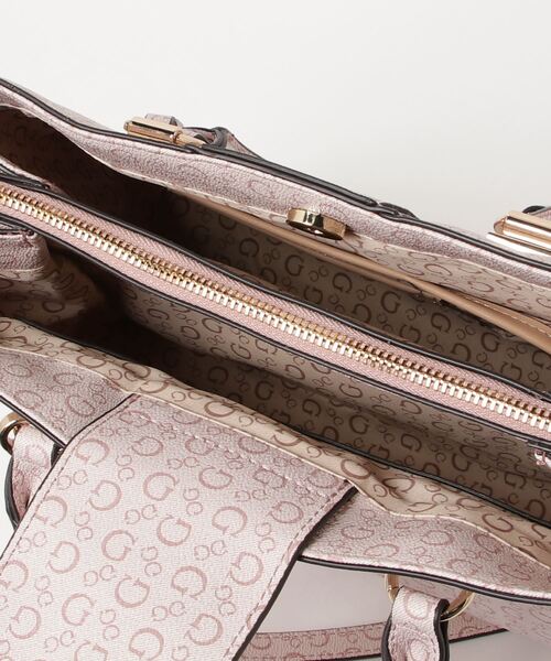 GUESS ショルダーバッグ グレー　2way ハンドバック　ゲス　レディース GUESS ショルダーバッグ バッグ SUMA Satchel レディース