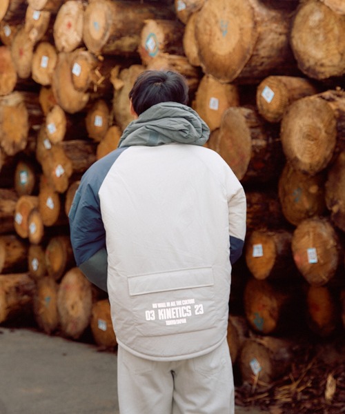 WILD THINGS ダウンジャケット ダウン x Kinetics “HAPPY JACKET