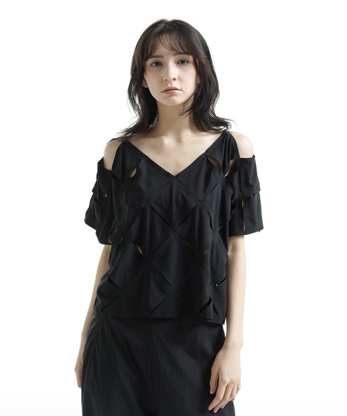 tシャツ W PUZZLE TOP レディース