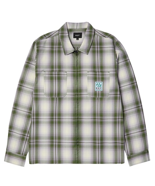 HUF シャツ FILLMORE PLAID SHACKET / ハフ シャツジャケット