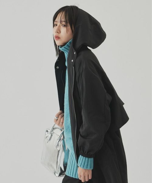 「Aunt Marie's」 モッズコート FREE カーキ レディース_画像4