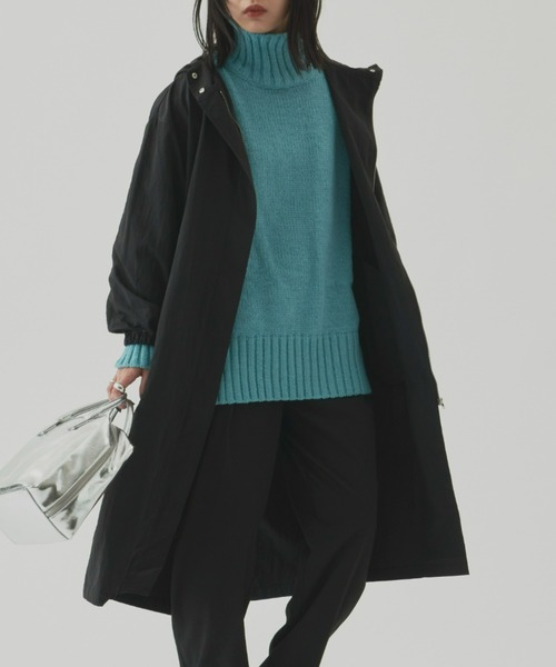 「Aunt Marie's」 モッズコート FREE カーキ レディース_画像9