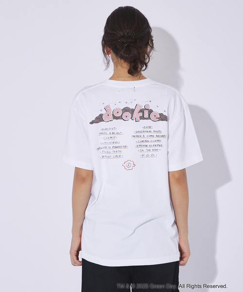 【GOOD ROCK SPEED】GreenDay アートプリントT ホワイト GOOD ROCK SPEED tシャツ 「GOOD SPEED/グッドロックスピード