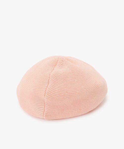 agnes b.（アニエスベー） 帽子 ベレー帽 ベビー コットン ニット